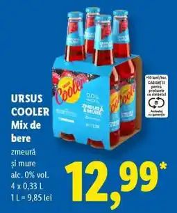 Lidl Ursus Cooler Mix de bere Ofertă
