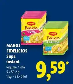 Lidl MAGGI FIDELICIOS Supă instant Ofertă
