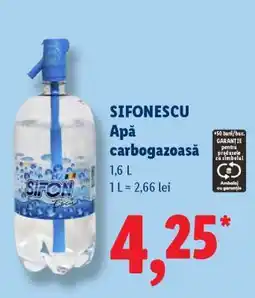 Lidl Sifonescu Apă carbogazoasă Ofertă