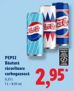 Lidl PEPSI Băutură răcoritoare carbogazoasă Ofertă