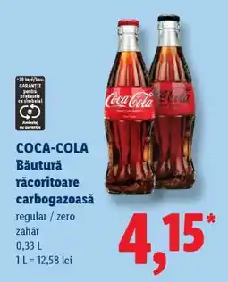 Lidl COCA-COLA Băutură răcoritoare carbogazoasă Ofertă