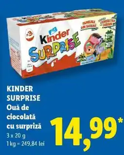 Lidl KINDER Surprise Ofertă