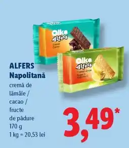 Lidl ALFERS Napolitană Ofertă