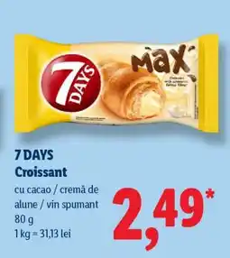 Lidl 7 DAYS Croissant Ofertă