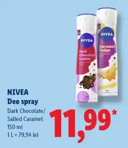 Lidl NIVEA Deo spray Ofertă