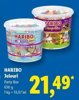 Lidl HARIBO JELEURI Ofertă