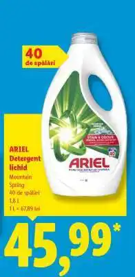 Lidl ARIEL Detergent lichid Ofertă