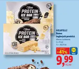 Lidl GELATELLI Baton înghețată proteică Ofertă