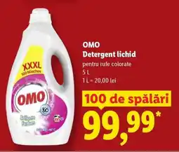 Lidl OMO Detergent lichid Ofertă