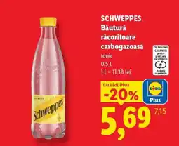 Lidl SCHWEPPES Băutură răcoritoare carbogazoasă Ofertă
