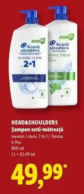 Lidl Head & Shoulders Șampon Anti-Mătreață Ofertă