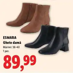 Lidl ESMARA Ghete damă Ofertă