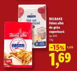 Lidl Belbake Făină albă de grâu superioară Ofertă