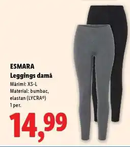 Lidl ESMARA Leggings damă Ofertă