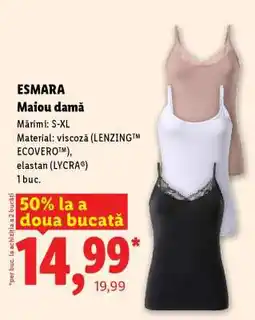 Lidl ESMARA Maiou damă Ofertă