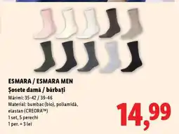 Lidl Esmara / Esmara men Șosete damă / bărbați Ofertă