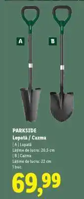 Lidl PARKSIDE Lopată / Cazma Ofertă