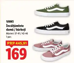 Lidl VANS Încălțăminte damă / bărbați Ofertă