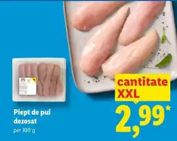 Lidl Piept de pui dezosat Ofertă