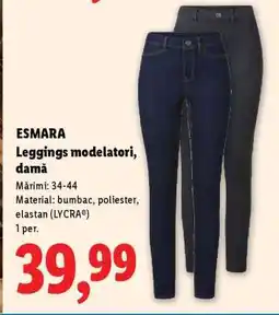 Lidl ESMARA Leggings modelatori, damă Ofertă