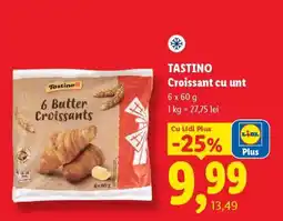 Lidl TASTINO Croissant cu unt Ofertă