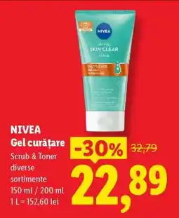 Lidl NIVEA Gel curățare Ofertă