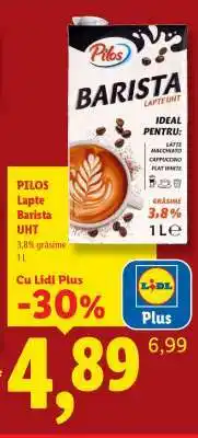 Lidl PILOS Lapte Barista UHT Ofertă