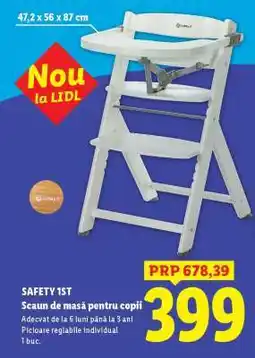 Lidl SAFETY 1ST Scaun de masă pentru copii Ofertă