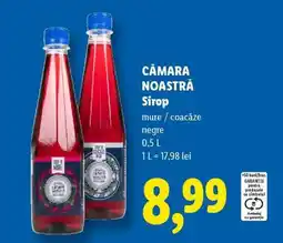 Lidl Cămara Noastră Sirop Ofertă