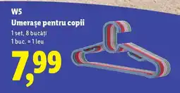 Lidl W5 Umerașe pentru copii Ofertă