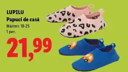 Lidl LUPILU Papuci de casă Ofertă