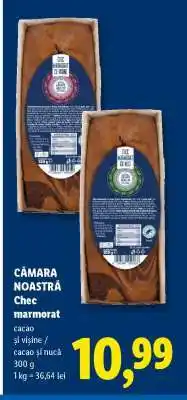 Lidl CĂMARA NOASTRĂ Chec marmorat Ofertă