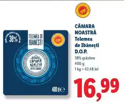 Lidl Cămara Noastră Telemea de Ibănești D.O.P Ofertă