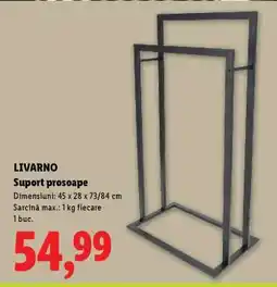 Lidl LIVARNO Suport prosoape Ofertă