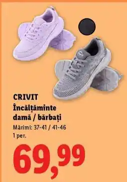 Lidl CRIVIT Încălțăminte damă / bărbați Ofertă