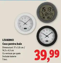Lidl LIVARNO Ceas pentru baie Ofertă