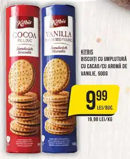 Mega Image Kitbis biscuiti cu umplutura Ofertă