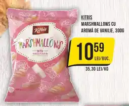 Mega Image Kitbis marshmallows cu aromă de vanilie Ofertă
