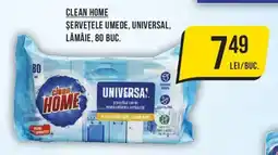 Mega Image Clean Home șervețele umede, universal, lămâie Ofertă