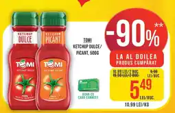 Mega Image Tomi ketchup dulce/picant Ofertă