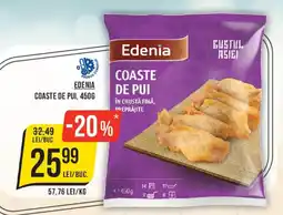 Mega Image Edenia coaste de pui Ofertă