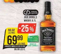 Mega Image Jack Daniel's Whisky Ofertă