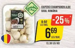 Mega Image Carădina Mega ciuperci champignon albe Ofertă