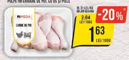 Mega Image Mega carne de pui Ofertă