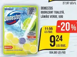 Mega Image Domestos odorizant toaletă, lămâie verde Ofertă