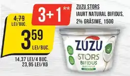 Mega Image Zuzu stors iaurt natural bifidus Ofertă