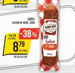 Mega Image caroli salam de vară Ofertă