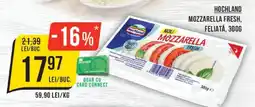 Mega Image Hochland mozzarella fresh Ofertă
