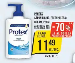 Mega Image Protex săpun lichid, fresh/ultra/cream Ofertă