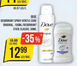 Mega Image Dove deodorant spray gentle care original Ofertă